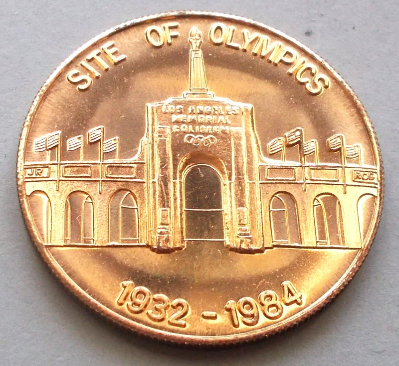 Los-Angeles-Olympics-Medal